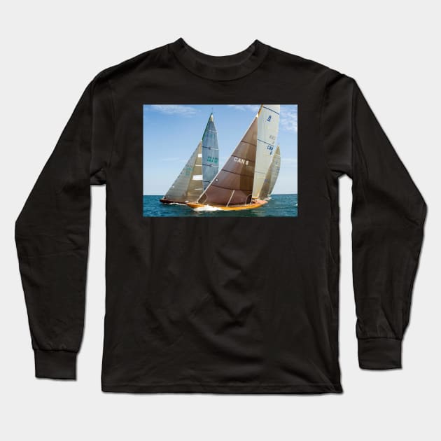 8 metre Trio Long Sleeve T-Shirt by wolftinz